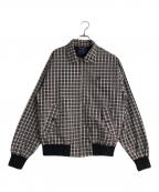 FRED PERRYフレッドペリー）の古着「THE DEAD 60S ハリントンジャケット」｜ブラック×ホワイト