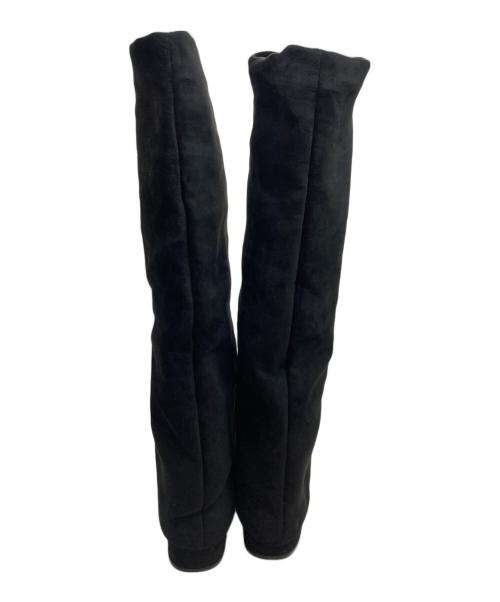 EMODA（エモダ）EMODA (エモダ) ルーズフレアカバーフィットブーツ ブラウン サイズ:Lの古着・服飾アイテム