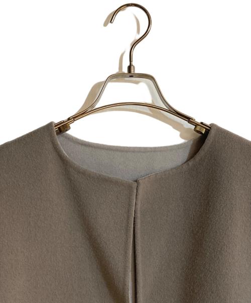 BROOKS BROTHERS（ブルックスブラザーズ）BROOKS BROTHERS (ブルックスブラザーズ) リバーシブルベルテッドノーカラーコート グレーの古着・服飾アイテム