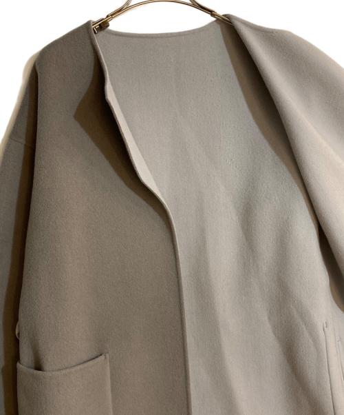 BROOKS BROTHERS（ブルックスブラザーズ）BROOKS BROTHERS (ブルックスブラザーズ) リバーシブルベルテッドノーカラーコート グレーの古着・服飾アイテム