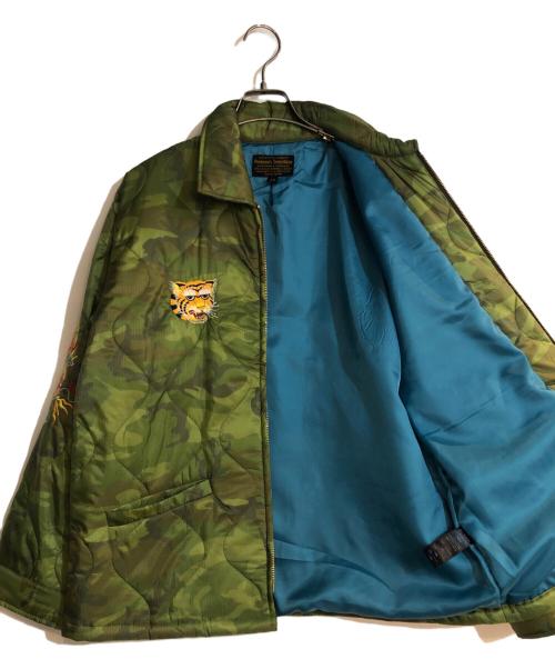 Pherrow's（フェローズ）Pherrow's (フェローズ) QUILTING VIETNAM JACKET/キルティングベトナムジャケット グリーン サイズ:40の古着・服飾アイテム