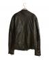 GIORGIO BRATO (ジョルジョブラッド) ラムレザージャケット ブラック サイズ:44：27000円