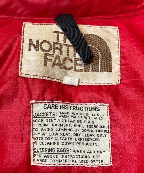 THE NORTH FACE（ザ ノース フェイス）THE NORTH FACE (ザ ノース フェイス) ダウンベスト レッド サイズ:Sの古着・服飾アイテム