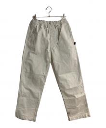 stussy（ステューシー）の古着「Brushed Beach Pant/ブラッシュド ビーチ パンツ」｜アイボリー