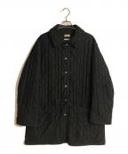 HERMESエルメス）の古着「peach-skin パドックコート」｜ブラック