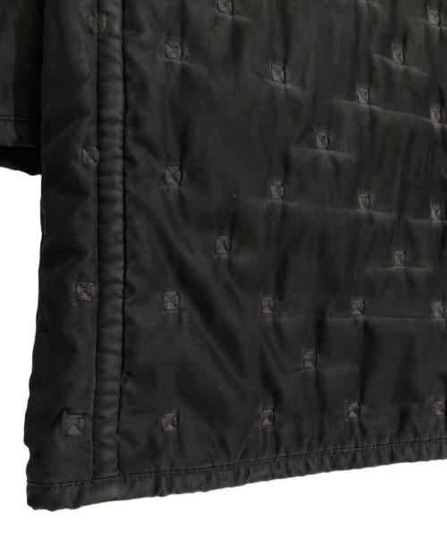 HERMES（エルメス）HERMES (エルメス) peach-skin パドックコート ブラック サイズ:38の古着・服飾アイテム