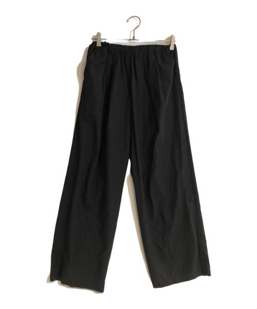 journal standard L'essage（ジャーナルスタンダード レサージュ）journal standard L'essage (ジャーナルスタンダード レサージュ) リノリオグログランイージーパンツ ブラック サイズ:38の古着・服飾アイテム