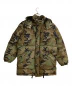 POLO RALPH LAURENポロ・ラルフローレン）の古着「カモフラージュダウンジャケット」｜グリーン