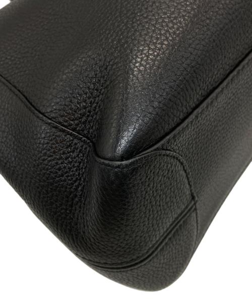 Kate Spade（ケイトスペード）Kate Spade (ケイトスペード) レザーワンショルダーバッグ ブラックの古着・服飾アイテム