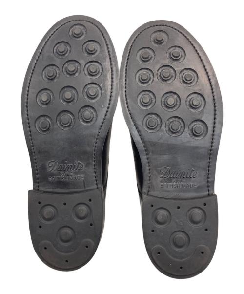 HARROGATE（ハロゲイト）HARROGATE (ハロゲイト) Uチップ レザーシューズ ブラック サイズ:6.5の古着・服飾アイテム