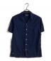POLO RALPH LAUREN（ポロ・ラルフローレン）の古着「オープンカラーシャツ」｜ネイビー