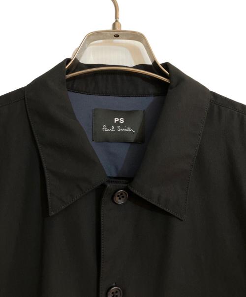 PAUL SMITH（ポールスミス）PAUL SMITH (ポールスミス) 切替オープンカラーシャツ ブラック サイズ:Ｌの古着・服飾アイテム