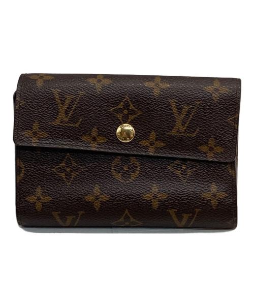 LOUIS VUITTON（ルイ ヴィトン）LOUIS VUITTON (ルイ ヴィトン) 3つ折り財布 ブラウンの古着・服飾アイテム