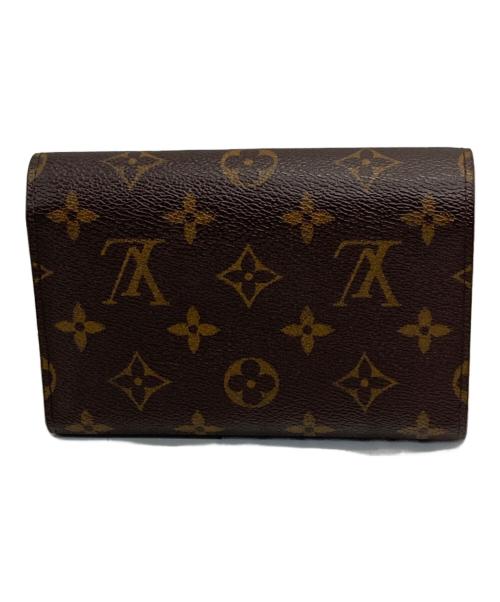 LOUIS VUITTON（ルイ ヴィトン）LOUIS VUITTON (ルイ ヴィトン) 3つ折り財布 ブラウンの古着・服飾アイテム
