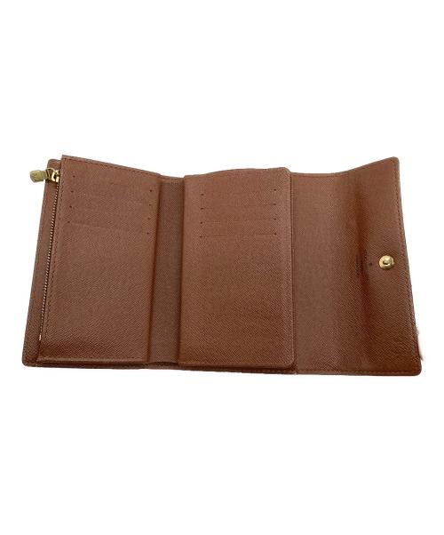 LOUIS VUITTON（ルイ ヴィトン）LOUIS VUITTON (ルイ ヴィトン) 3つ折り財布 ブラウンの古着・服飾アイテム
