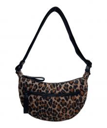 Kate Spade（ケイトスペード）の古着「レオパードワンショルダーバッグ」｜ブラック×ブラウン