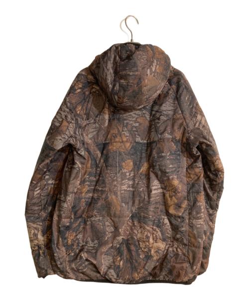 stussy（ステューシー）stussy (ステューシー) リアルツリーリバーシブルジャケット ブラウン×ブラック サイズ:Lの古着・服飾アイテム