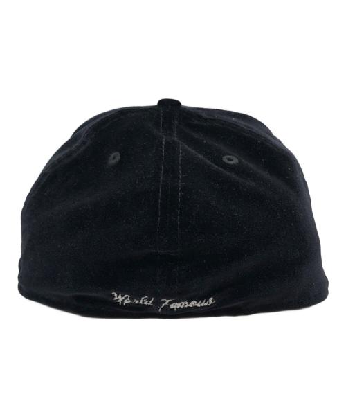 SUPREME（シュプリーム）Supreme (シュプリーム) New Era (ニューエラ) Velour Box Logo/ベロアボックスロゴ ブラック サイズ:7 3/4の古着・服飾アイテム