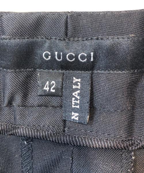 GUCCI（グッチ）GUCCI (グッチ) ナイロンテーパードパンツ ブラック サイズ:Ｌの古着・服飾アイテム