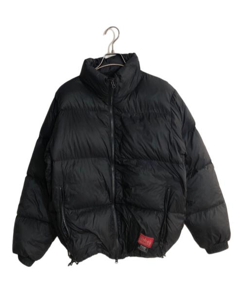 TAION（タイオン）TAION (タイオン) Manhattan Portage (マンハッタンポーテージ) ソフトシェル ボリュームダウンジャケット ブラック サイズ:Mの古着・服飾アイテム