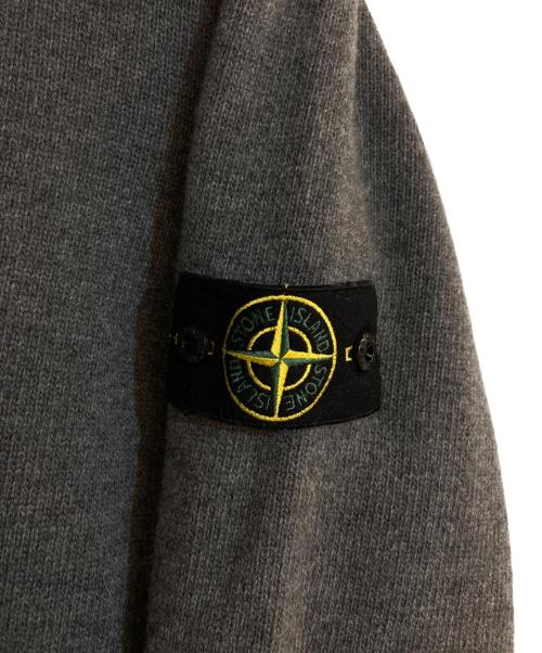 STONE ISLAND（ストーンアイランド）STONE ISLAND (ストーンアイランド) クルーネックニット グレー サイズ:Mの古着・服飾アイテム