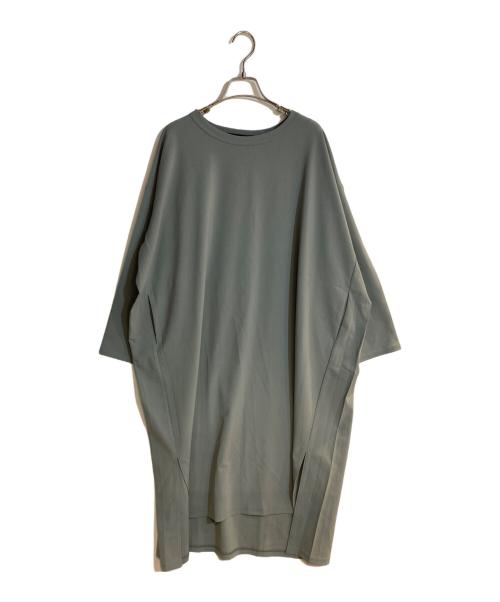 mizuiro-ind（ミズイロインド）mizuiro-ind (ミズイロインド) ロングスリーブワンピース グリーン サイズ:不明の古着・服飾アイテム