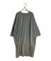 mizuiro-ind（ミズイロインド）の古着「ロングスリーブワンピース」｜グリーン