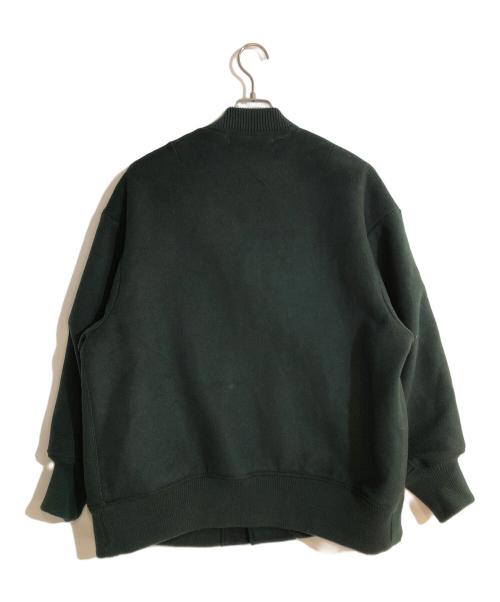 ZUCCA（ズッカ）ZUCCA (ズッカ) ウールスタジャン グリーン サイズ:Mの古着・服飾アイテム