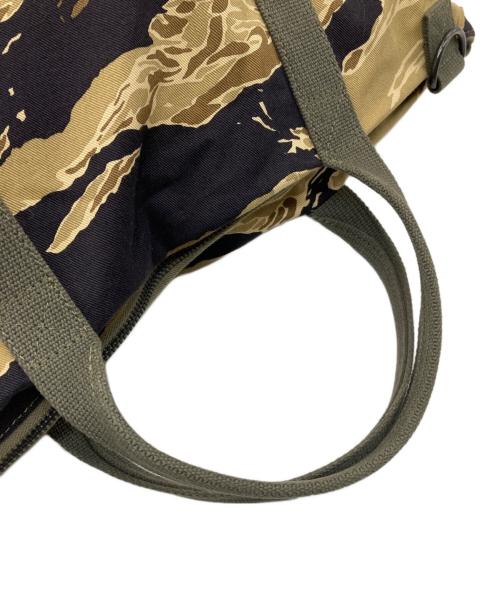 THE REAL McCOY'S（ザ・リアルマッコイズ）THE REAL McCOY'S (ザ・リアルマッコイズ) TIGER CAMOUFLAGE HELMET BAG ブラウンの古着・服飾アイテム