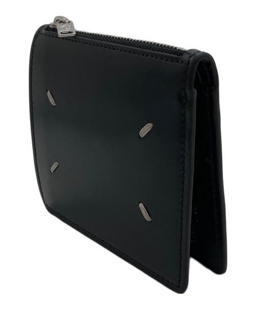 Maison Margiela（メゾンマルジェラ）Maison Margiela (メゾンマルジェラ) 2つ折り財布 ブラックの古着・服飾アイテム