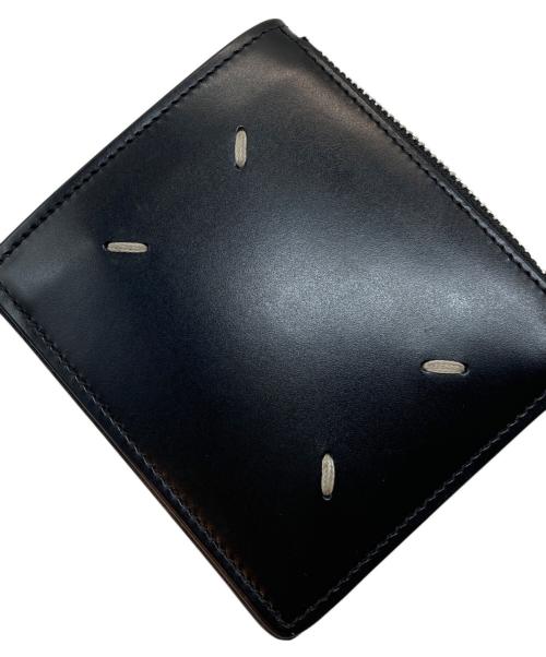 Maison Margiela（メゾンマルジェラ）Maison Margiela (メゾンマルジェラ) 2つ折り財布 ブラックの古着・服飾アイテム