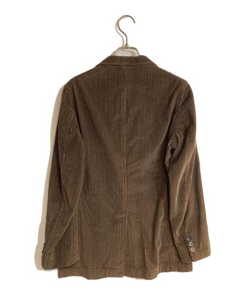 THE GIGI（ザ・ジジ）THE GIGI (ザ・ジジ) ヘリンボーンテーラードジャケット ブラウン サイズ:Ｓの古着・服飾アイテム