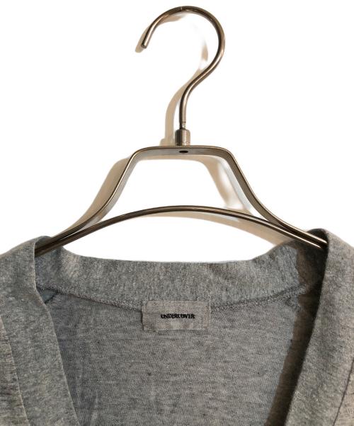 UNDERCOVER（アンダーカバー）UNDERCOVER (アンダーカバー) 12SS CULT FIGURE プリントカーディガン グレー サイズ:2の古着・服飾アイテム