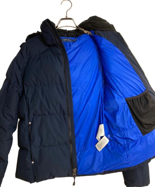 POLO RALPH LAUREN（ポロ・ラルフローレン）POLO RALPH LAUREN (ポロ・ラルフローレン) ビッグポニー 2way ダウンジャケット ネイビー サイズ:Sの古着・服飾アイテム