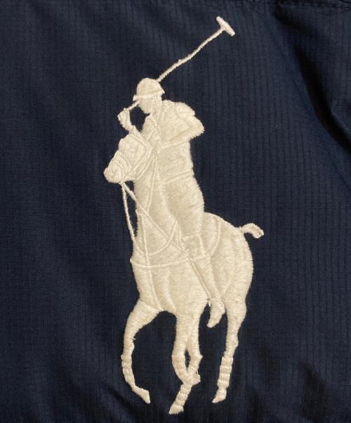 POLO RALPH LAUREN（ポロ・ラルフローレン）POLO RALPH LAUREN (ポロ・ラルフローレン) ビッグポニー 2way ダウンジャケット ネイビー サイズ:Sの古着・服飾アイテム