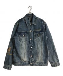 BILLIONAIRE BOYS CLUB（ビリオネアボーイズクラブ）の古着「DUCK EMBROIDERED DENIM JACKET」｜インディゴ