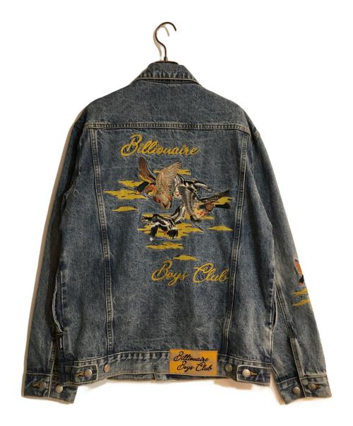 BILLIONAIRE BOYS CLUB（ビリオネアボーイズクラブ）BILLIONAIRE BOYS CLUB (ビリオネアボーイズクラブ) DUCK EMBROIDERED DENIM JACKET インディゴ サイズ:Sの古着・服飾アイテム