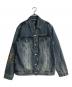 BILLIONAIRE BOYS CLUB（ビリオネアボーイズクラブ）の古着「DUCK EMBROIDERED DENIM JACKET」｜インディゴ