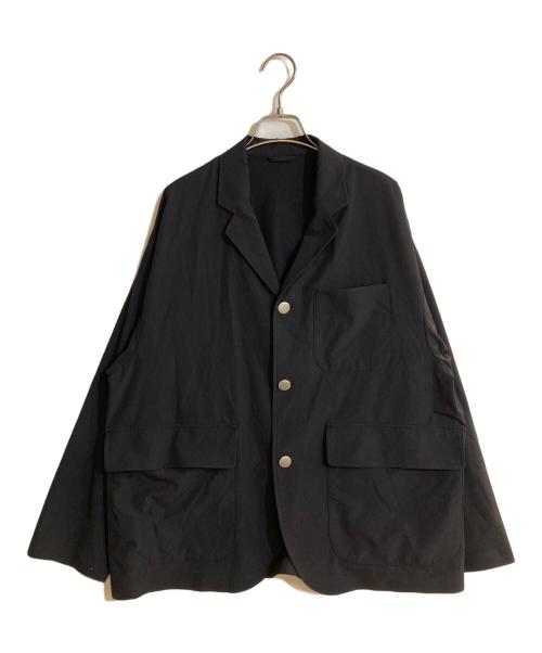 BEAMS（ビームス）BEAMS (ビームス) ワイドフィット テック ブレザー ブラック サイズ:Ｍの古着・服飾アイテム