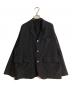 BEAMS（ビームス）の古着「ワイドフィット テック ブレザー」｜ブラック