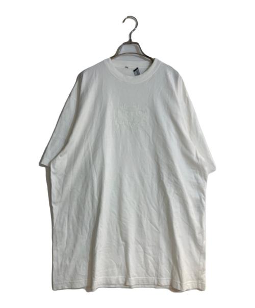 BALENCIAGA（バレンシアガ）BALENCIAGA (バレンシアガ) GITD LION'S LAUREL BOXY Tシャツ ホワイト サイズ:Sの古着・服飾アイテム