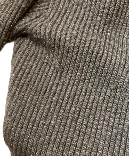 Yves Saint Laurent（イヴサンローラン）Yves Saint Laurent (イヴサンローラン) ショールカラーロングカーディガン ブラック サイズ:Mの古着・服飾アイテム