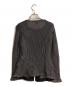 ARMANI COLLEZIONI (アルマーニ コレツィオーニ) ノーカラーニットジャケット グレー サイズ:M：10000円