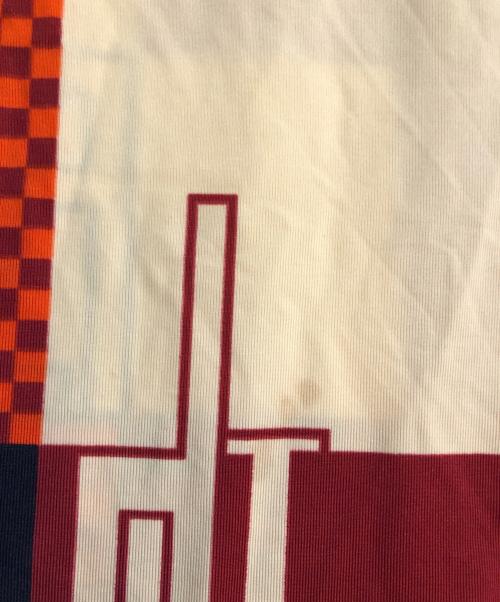 FENDI（フェンディ）FENDI (フェンディ) ロゴカットソー レッド×ホワイト サイズ:不明の古着・服飾アイテム