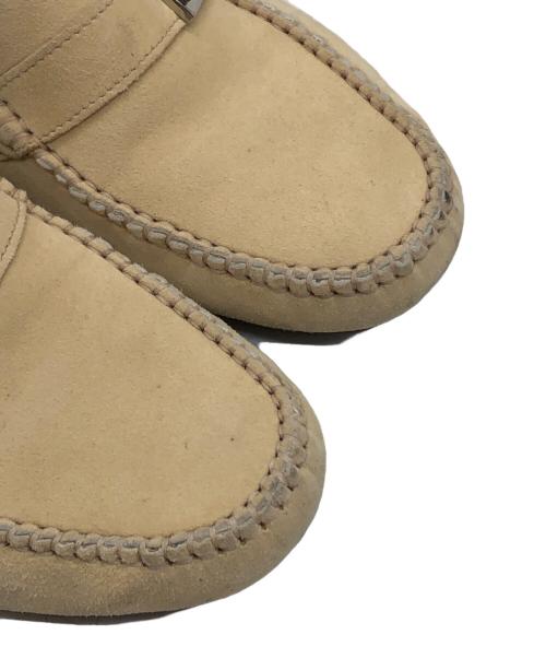 Salvatore Ferragamo（サルヴァトーレ フェラガモ）Salvatore Ferragamo (サルヴァトーレ フェラガモ) ガンチーニドライビングシューズ ベージュ サイズ:23cmの古着・服飾アイテム