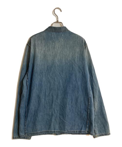 Maison Margiela（メゾンマルジェラ）Maison Margiela (メゾンマルジェラ) 10 MULTI POCKET DENIM SHIRT JACKET/マルチポケットデニムシャツジャケット インディゴ サイズ:44の古着・服飾アイテム