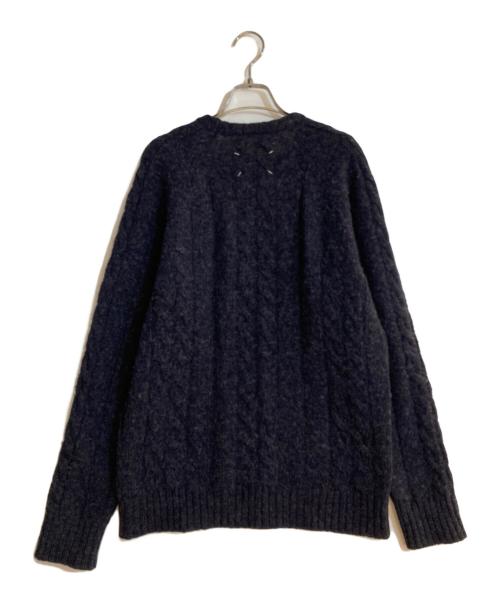 Maison Margiela（メゾンマルジェラ）Maison Margiela (メゾンマルジェラ) 07AWケーブルニット ネイビー サイズ:Mの古着・服飾アイテム