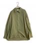 Hed Mayner（ヘド メイナー）の古着「20AWオーバーサイズシャツ」｜グリーン