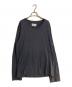 Maison Margiela（メゾンマルジェラ）の古着「ロングスリーブカットソー」｜グレー