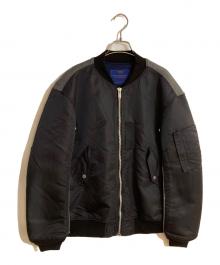 UNDERCOVER（アンダーカバー）の古着「後ハギSWEAT MA-1」｜グレー